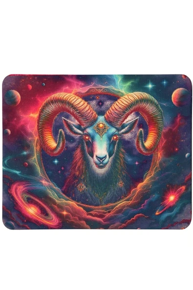 usin 40x28 CM Gamepad Koç Burcu Desenli Bilgisayar Notebook Oyuncu Gaming Mouse Pad Burçlar Mauspad ürün görseli 1