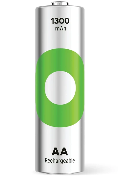 GP 1300 Mah 4 Lü Aa Şarjlı Pil - Resim 2