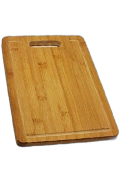 usin Ahşap Bambu Et Ekmek Mutfak Kesim Tahtası 32x23 cm ürün görseli 1