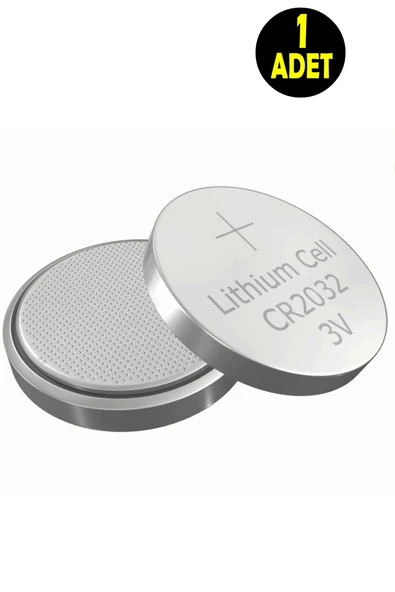 usin 1 ADET 3 Volt CR2032 SB-T15 Lityum Para Pil (BR 2032 Bios-Kepenk-Kumanda Terazi Düğme Lithum Pili) ürün görseli 1