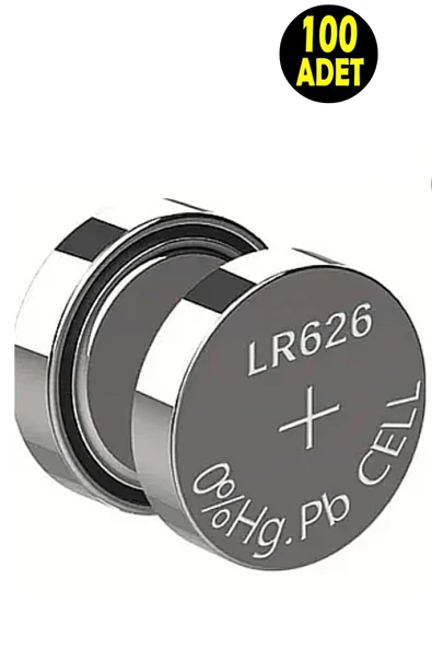 usin 100 ADET AG4 LR626 377A V377 SR626 177 LR66 606 SR626SW Alkalin 1.5V Düğme Pil ürün görseli 1
