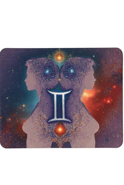usin 40x28 CM Gamepad İkizler Burcu Desenli Bilgisayar Notebook Oyuncu Gaming Mouse Pad Burçlar Mauspad ürün görseli 1