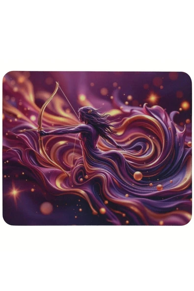 usin Yay Desenli Tip Kaymaz Taban Optik Bilgisayar Notebook Mouse Pad MausPad 17x 21 CM ürün görseli 1