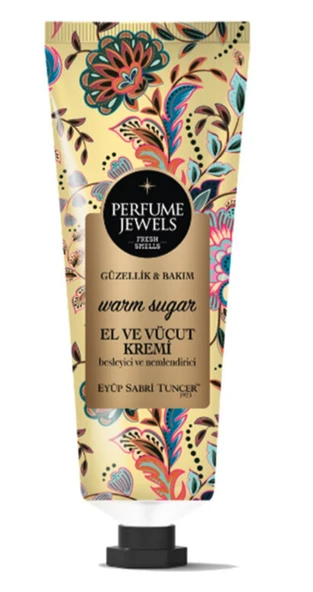 Eyüp Sabri Tuncer Perfume Jewels El ve Vücut Kremi 50 ml - Warm Sugar ürün görseli 1