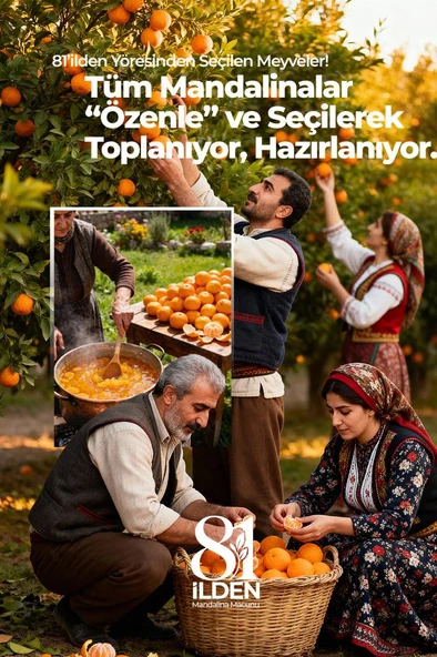 81 İlden Bodrum Mandalina Macunu 240 Gr - Resim 3
