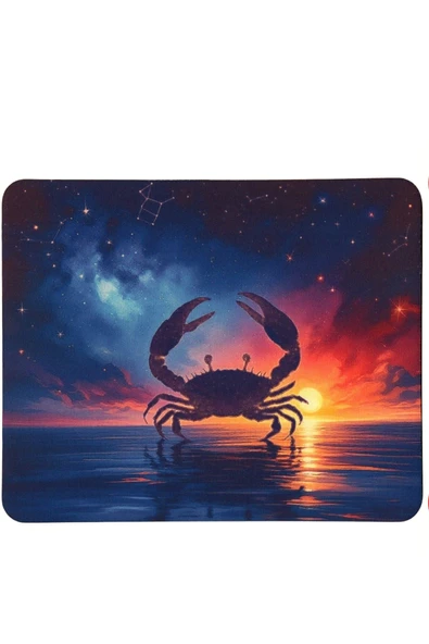 usin 40x28 CM Gamepad Yengeç Burcu Desenli Bilgisayar Notebook Oyuncu Gaming Mouse Pad Burçlar Mauspad ürün görseli 1