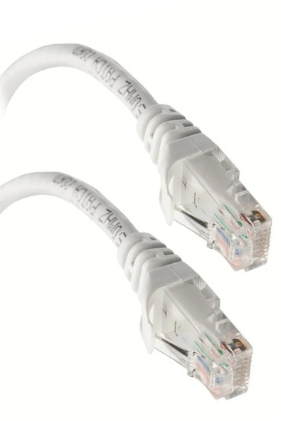 usin 20 Metre Cat6 Lan Internet Data Modem Kablosu (cat 6 Ethernet Modem Rj45 Uçlu Jacklı Network Adsl) ürün görseli 1