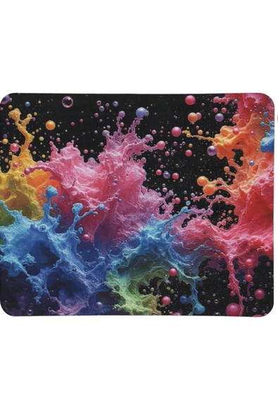 usin Renkli Köpükler Desenli 40x28 CM Gamepad Kaymaz Taban Bilgisayar Oyuncu Gaming Mouse Pad MausePad ürün görseli 1