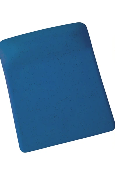 usin Koyu Mavi Kum Desen Bilek Destekli Kaymaz Taban Bilgisayar Notebook Mouse Pad -Bileklikli Mauspad ürün görseli 1