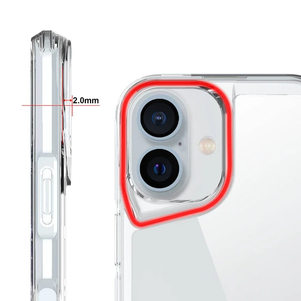 Apple iPhone 16 Plus Kılıf Zore T-Max Kapak - Resim 4