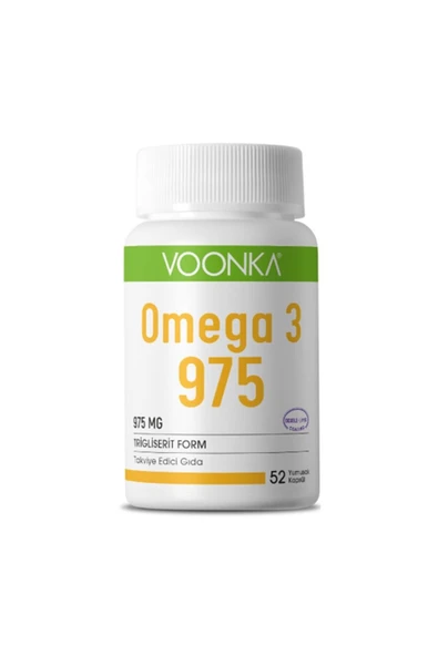 Voonka Omega 3 975mg 50 Kapsül - Resim 2