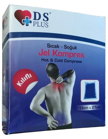 DS Plus Sıcak Soğuk Kompres Kılıflı 13x27 cm ürün görseli 1