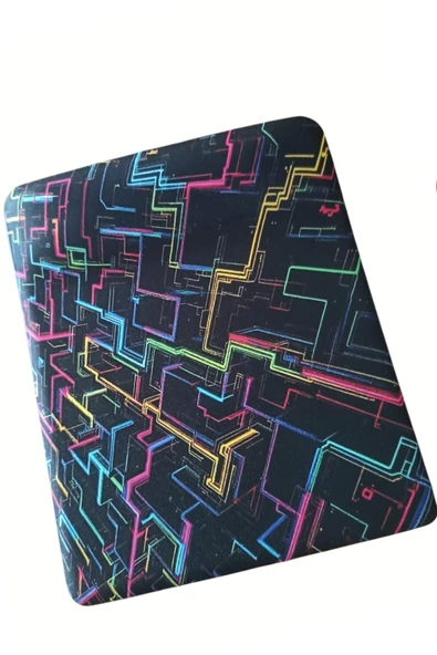 usin Labirent Desenli Bilek Destekli Kaymaz Taban Bilgisayar Notebook Düz Mouse Pad - Bileklikli Mauspad ürün görseli 1