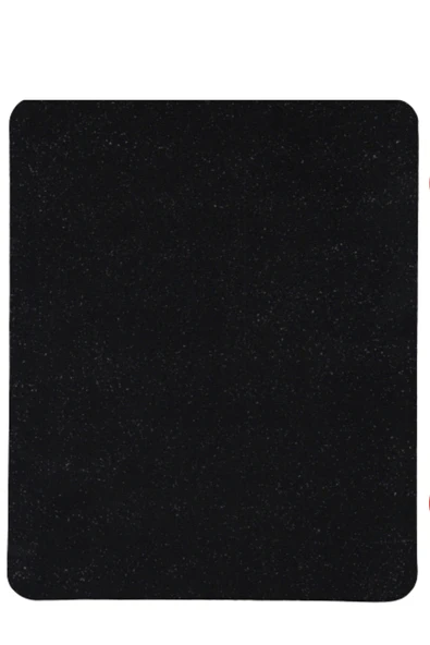 usin Siyah Kum Desen Düz Tip Kaymaz Taban Optik Bilgisayar Notebook Mouse Pad Maus Pad 17,5x21,5cm ürün görseli 1