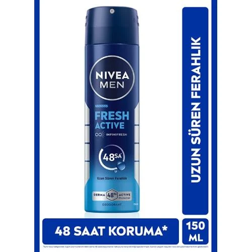 Nivea Fresh Active Erkek Deodorant 150 Ml ürün görseli 1