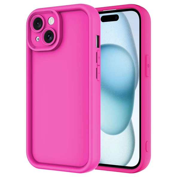 Apple iPhone 13 Kılıf Kamera Korumalı Zore Ananas Kapak ürün görseli 1