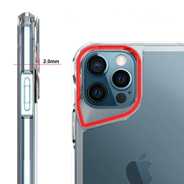 Apple iPhone 12 Pro Max Kılıf Zore T-Max Kapak - Resim 2