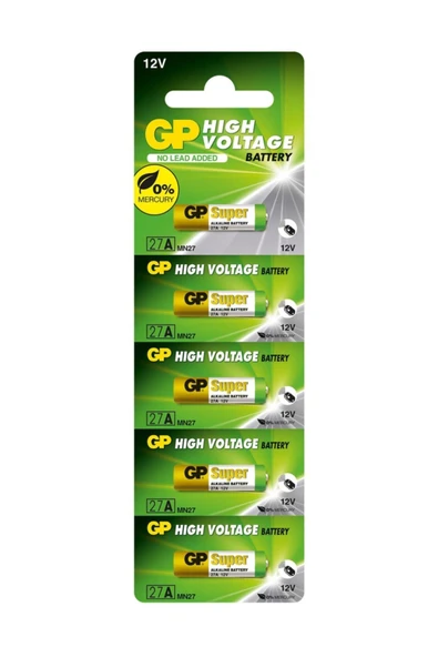 GP Batteries 27a 12v Pil - Resim 3