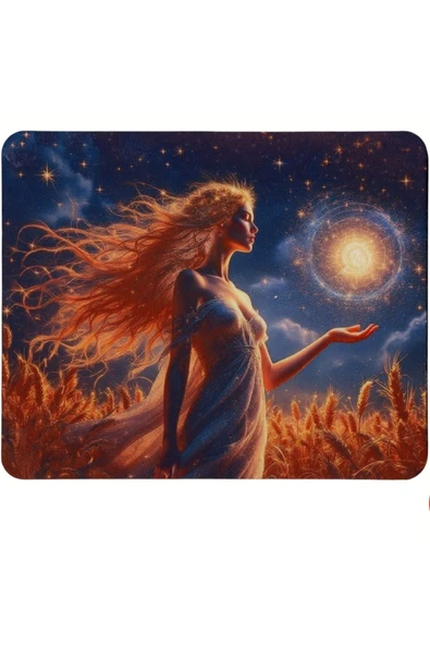 usin 40x28 CM Gamepad Başak Burcu Bilgisayar Notebook Oyuncu Gaming Mouse Pad Burçlar Mauspad ürün görseli 1