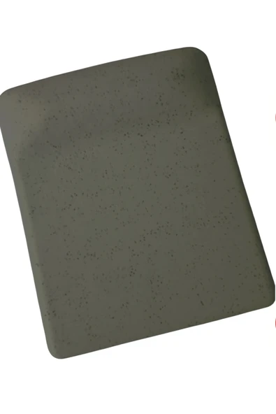 usin Füme Rengi Kum Desen Bilek Destekli Kaymaz Taban Bilgisayar Notebook Mouse Pad -Bileklikli Mauspad ürün görseli 1