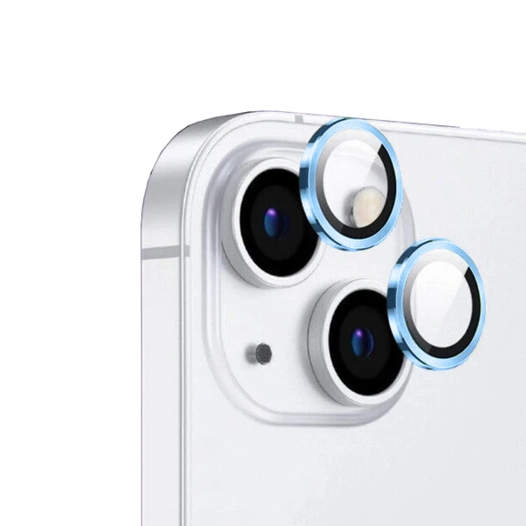 Apple iPhone 14 Plus Zore CL-12 Premium Safir Parmak İzi Bırakmayan Anti-Reflective Kamera Lens Koruyucu ürün görseli 1