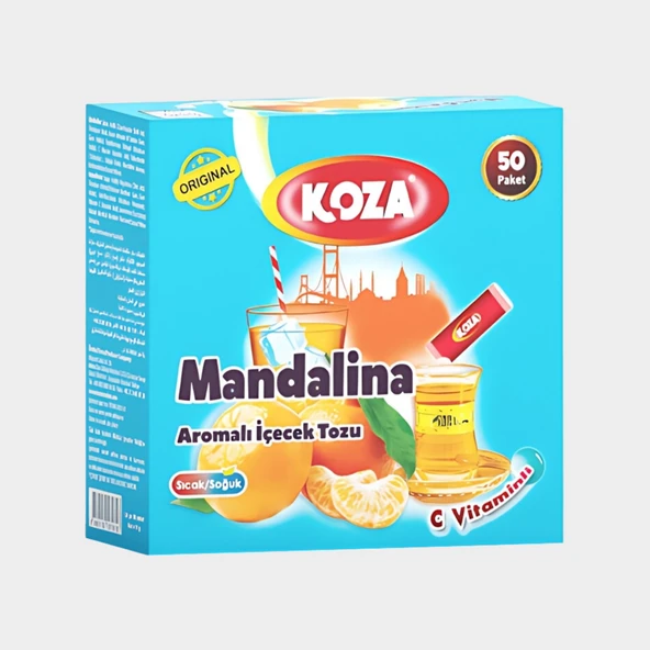 Tek Içimlik Mandalina Aro. Içecek Tozu (50 STİCK) ürün görseli 1
