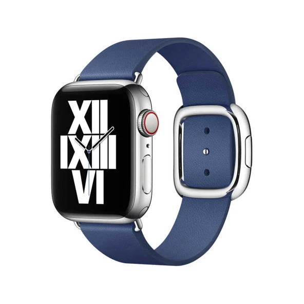 ​​​Apple Watch 38mm KRD-42 Deri Kordon - Resim 5