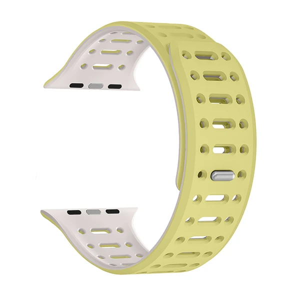 Apple Watch 7 41mm Zore KRD-124 Silikon Kordon Strap Kayış ürün görseli 1