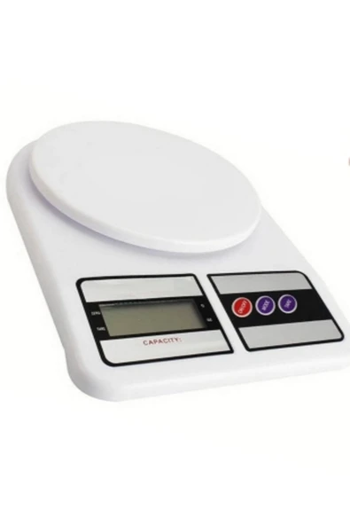 usin Beyaz Elektronik Dijital Mutfak Terazisi-tartısı ürün görseli 1