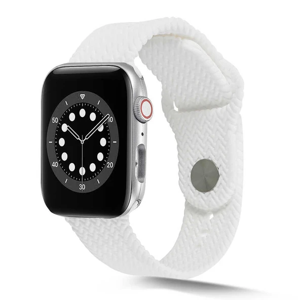 Apple Watch 40mm KRD-37 Silikon Kordon - Resim 8
