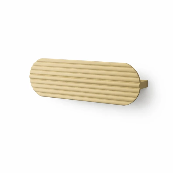 Metal (128 mm - 12.8 cm) Mat Altın Kulp Mobilya Mutfak Çekmece Dolap Kapak Kulbu Kulpu Kulpları ürün görseli 1