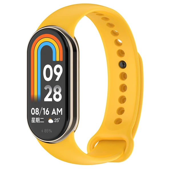 Xiaomi Mi Band 8 Serisi Klasik Kordon Silikon Strap Kayış ürün görseli 1