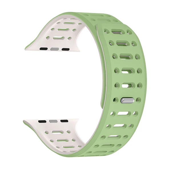 Apple Watch 7 45mm Zore KRD-124 Silikon Kordon Strap Kayış ürün görseli 1