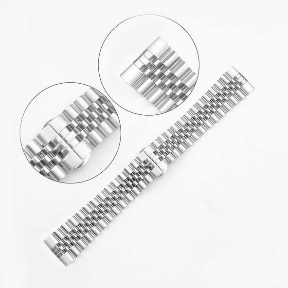 Gear S3 KRD-36 22mm Metal Kordon - Resim 4