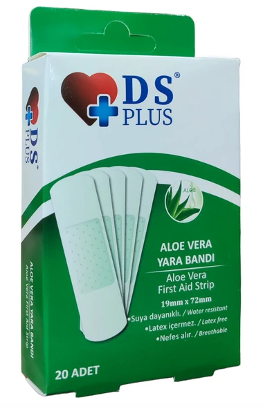 DS Plus Yarabandı Aloe Vera 20li ürün görseli 1