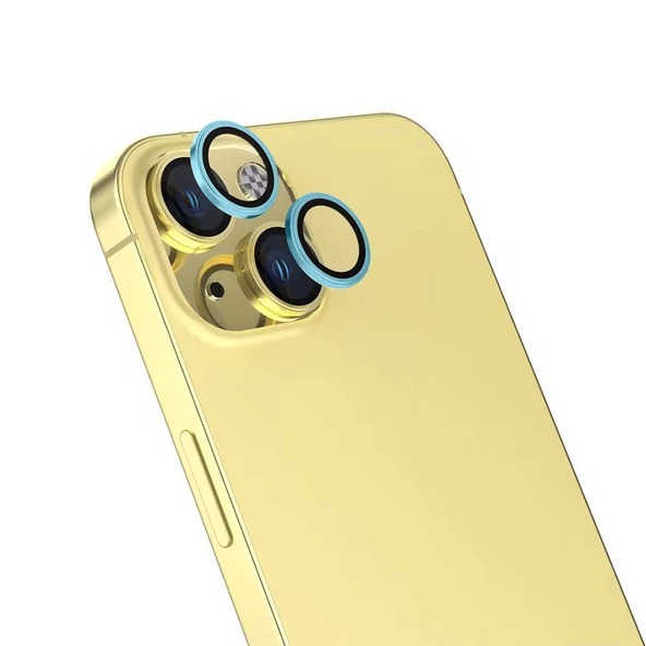 Apple iPhone 16 Zore Safir CL-15 Parmak İzi Bırakmayan Anti-Reflective Kamera Lens Koruyucu ürün görseli 1
