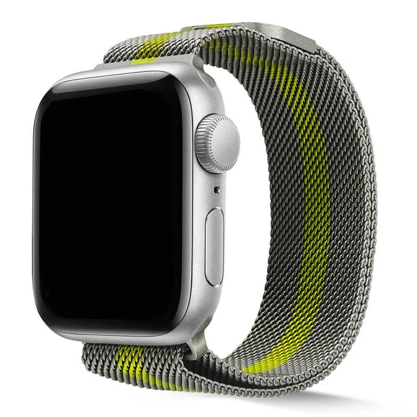Apple Watch 42mm KRD-40 Metal Kordon - Resim 7