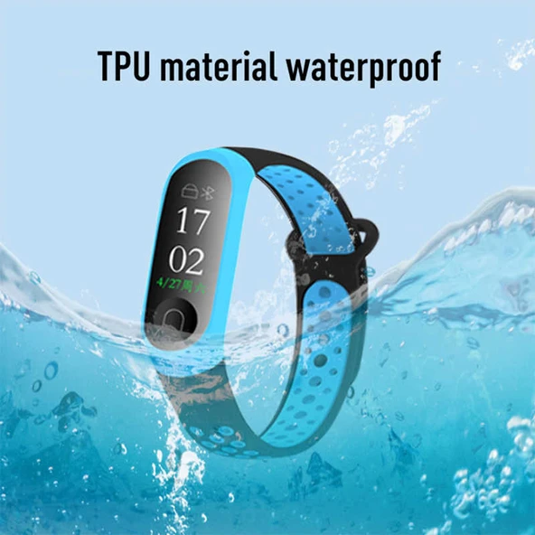 ​​Xiaomi Mi Band 4 KRD-08 Silikon Kordon - Resim 2