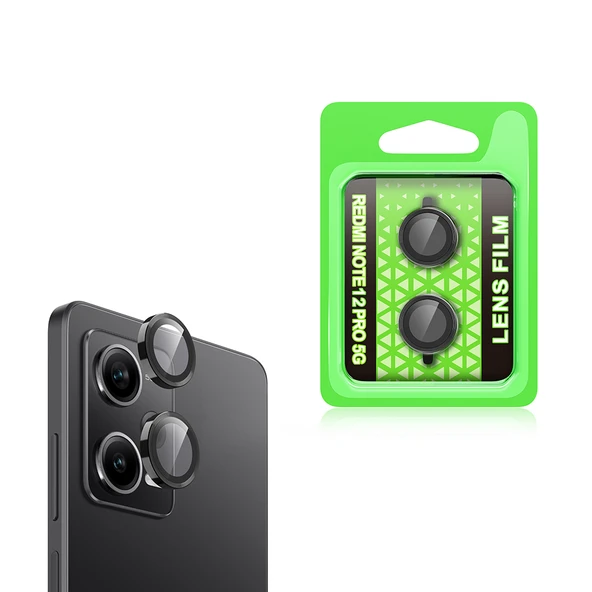Xiaomi Redmi Note 12 Pro 5G Zore CL-07 Kamera Lens Koruyucu ürün görseli 1