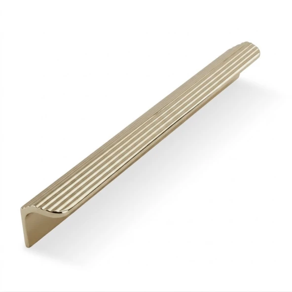 Olifka Çizgili Albrifin Çekmece Kulp 416 mm Modern Lüks Mobilya Dolap Çekmece Kulbu Metal ürün görseli 1