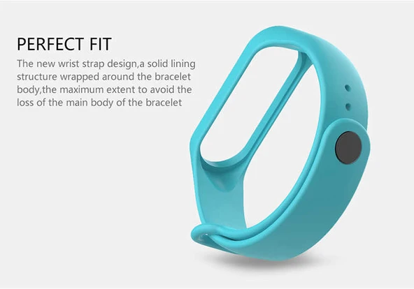 Xiaomi Mi Band 3 Silikon Kordon - Resim 5