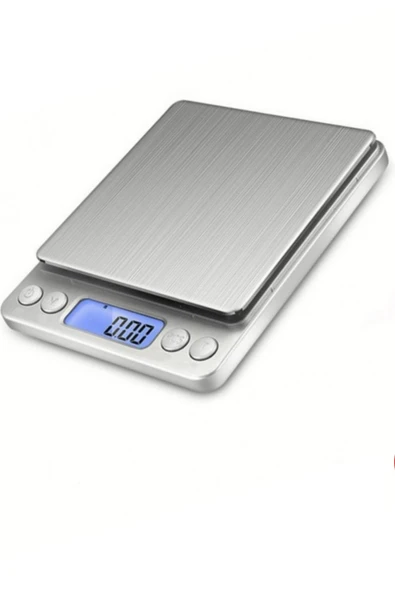 usin 3KG/0.1GR A Kalite Çelik Hassas Elektronik Dijital Kuyumcu Eczane Aktar Mutfak Terazisi-Tartısı ürün görseli 1