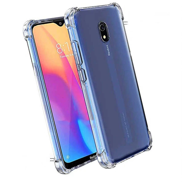 Xiaomi Redmi 8A Kılıf Zore Nitro Anti Shock Silikon ürün görseli 1