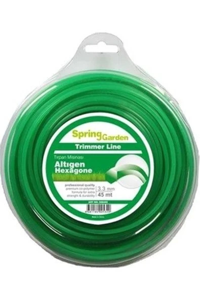 Spring Garden Çim Biçme Misinası 3.3 Mm. Altıgen 45 Mt. 508402 ürün görseli 1