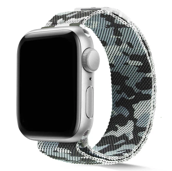 Apple Watch 42mm KRD-40 Metal Kordon - Resim 6