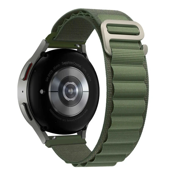 Huawei Watch GT 3 42mm Zore KRD-74 20mm Hasır Kordon ürün görseli 1