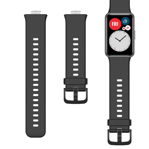 Huawei Watch Fit KRD-43 Silikon Kordon - Resim 3