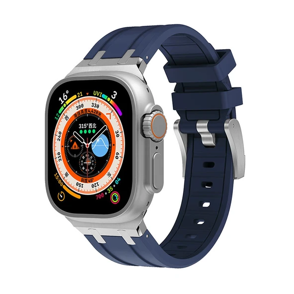 Apple Watch 44mm Zore KRD-89 Silikon Kordon ürün görseli 1