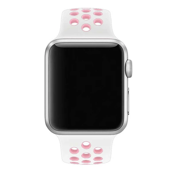 Apple Watch 44mm KRD-02 Silikon Kordon - Resim 5