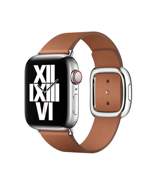 ​​​Apple Watch 38mm KRD-42 Deri Kordon - Resim 4